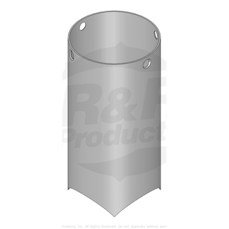 Hole cutter shell - 7"  4 hole side mt.
