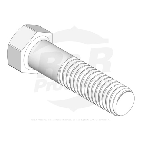 Bolt - hex hd 7/16-14 x 1-3/4 gr5