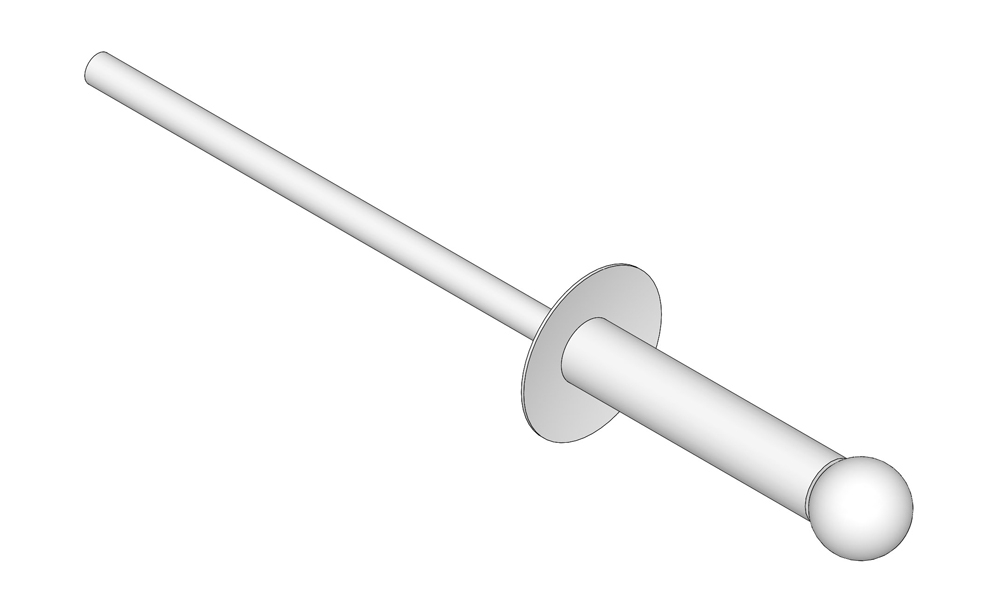 Rivet - 1/8 x 1/2 blind