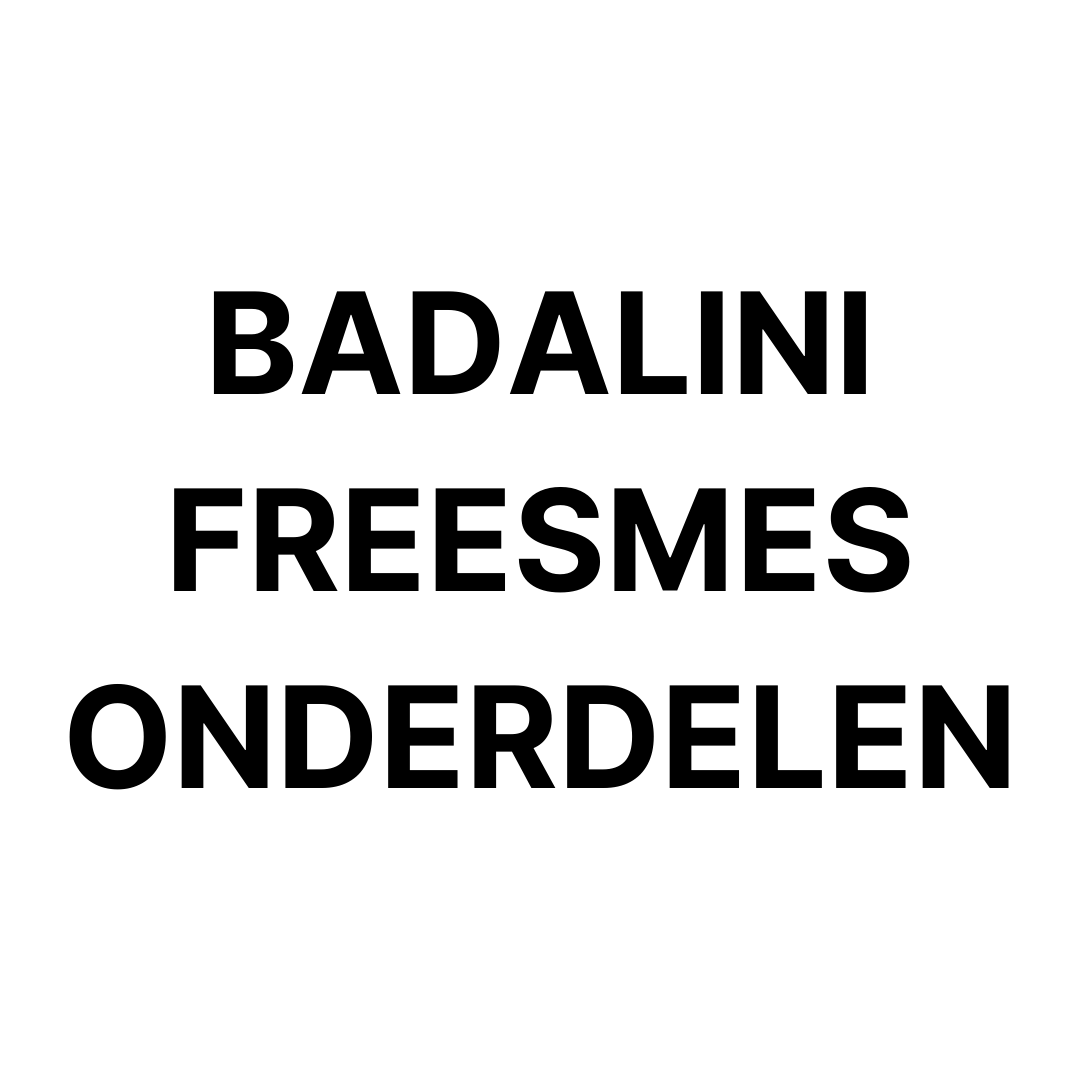 badalini fræserdele _