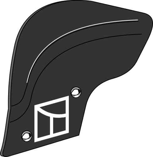 Moldboard - right fitting for Pöttinger 001850