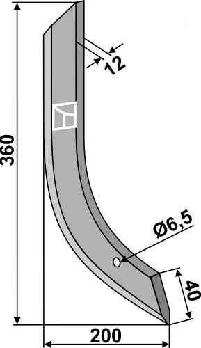 Metal seed share fitting for Fiona 3.137.285