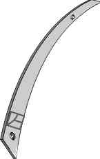 Moldboard slat - left fitting for Massey Ferguson 20895 (3942713)