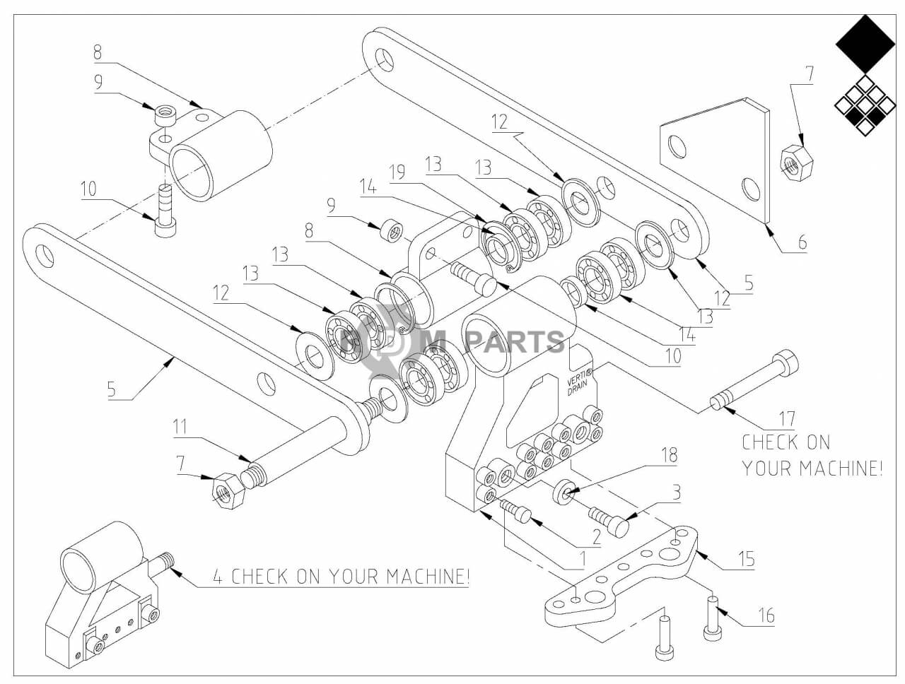 Replacement parts for VD7526 Penhouder