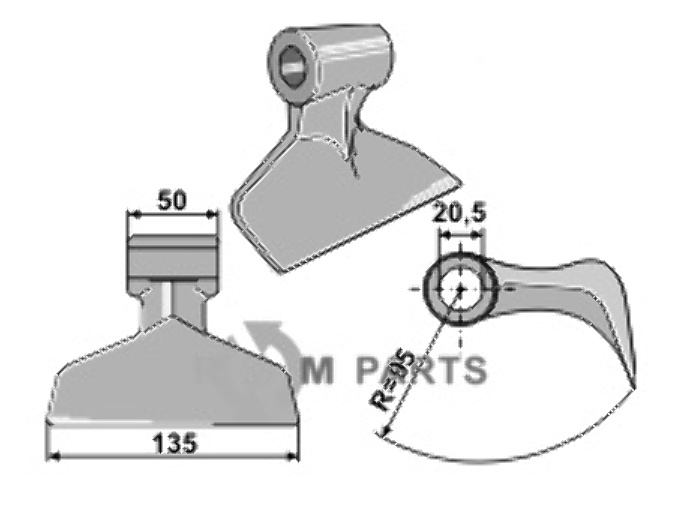 RDM Parts hammerslag