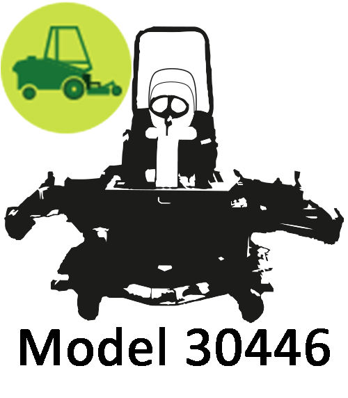 Toro rotary mower Groundsmaster 4010d - model 30446 lifting arm parts