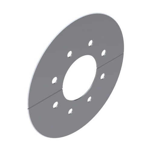 Coulter blade - 11" 2 piece
