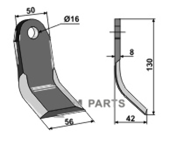 RDM Parts Y-blade