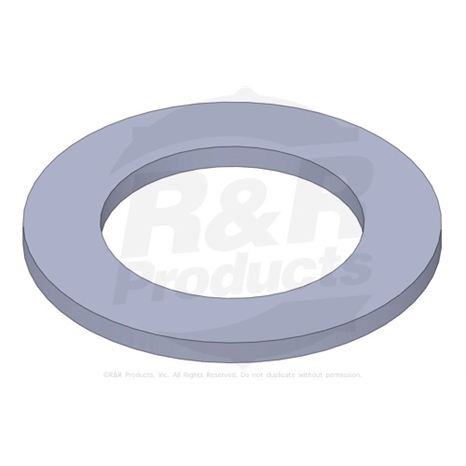 Spacer - 1/8 caster wheel