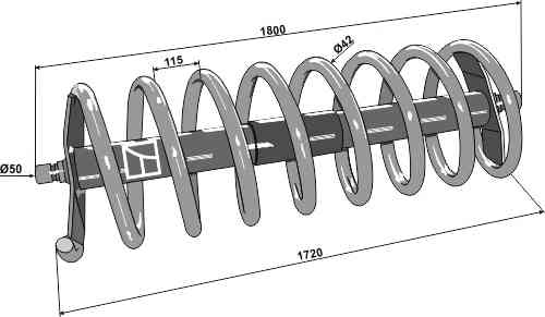 Spiral roller 3000 - right model