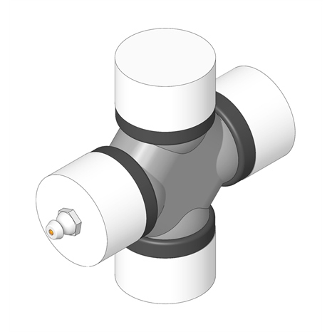 Cross and bearing Cross and bearing