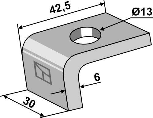 Clamping bracket Clamping bracket