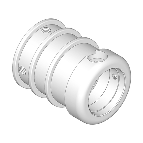 Roller end - 2-3/4 threaded