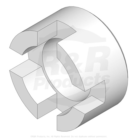 Spacer - 2 3/8 roller
