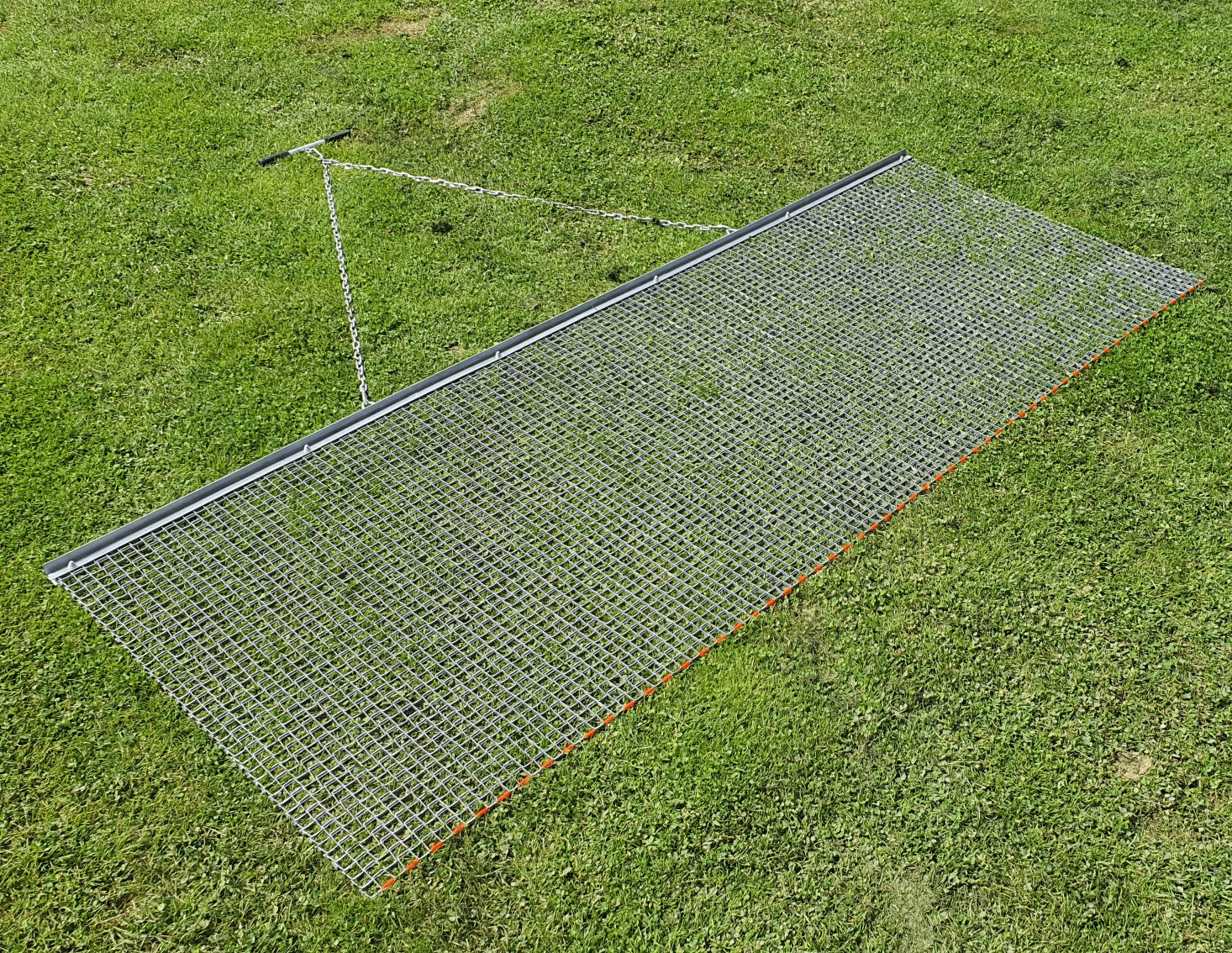 Super-Size Galvanized Steel Drag Mat for Leveling Large Areas (10' x 4') Super-Size Galvanized Steel Drag Mat for Leveling Large Areas (10' x 4')