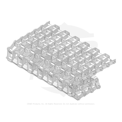 Steel conveyor mat- 16