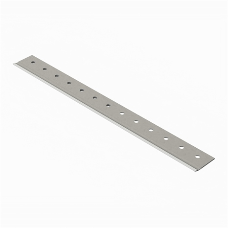 Bedknife - razor tool steel - 22 high cut