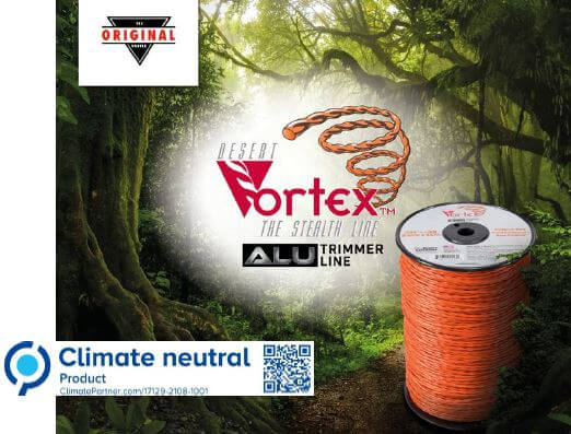 Climate neutral trimmer line