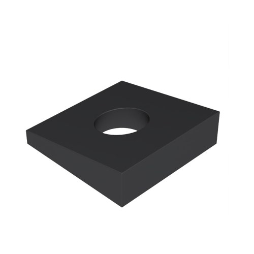 Washer - bevel 1/2 - black