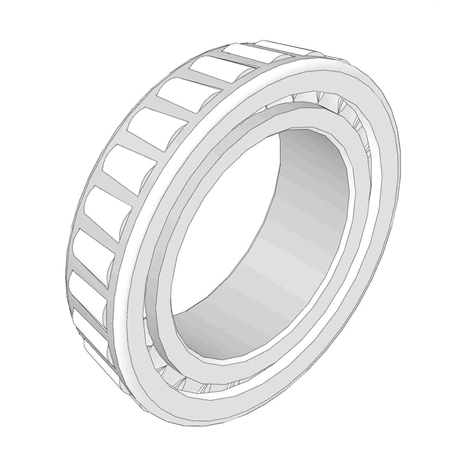 Tapered bearing cup