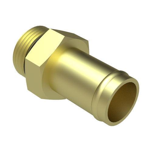 Hydraulic fitting - straight hose