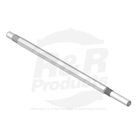 Shaft - hex verti-cut Shaft - hex verti-cut