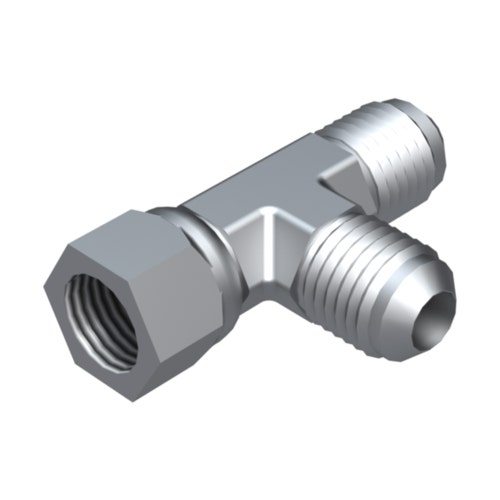 Tee swivel - nut run