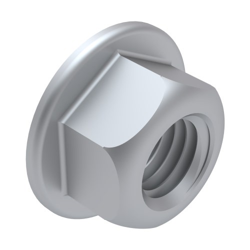 Locknut - m10-1.5 class 8 hex flange