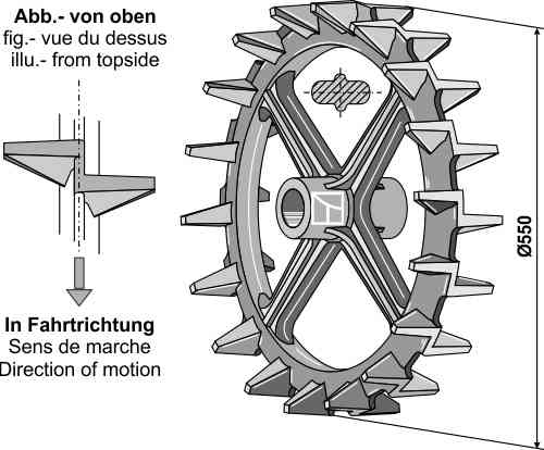 Cam ring - Ø550mm