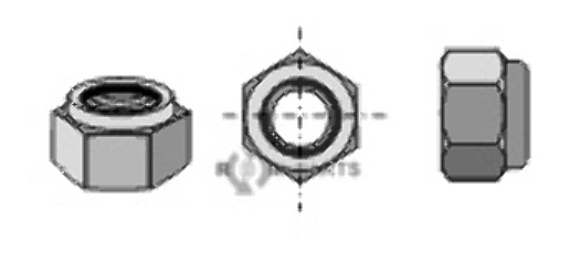 Self-locking nut - m12x1,25 30-mu12