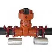 Leemco Absperrschieber M x M HDPE