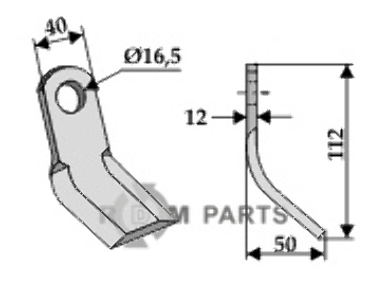 RDM Parts Y-blade