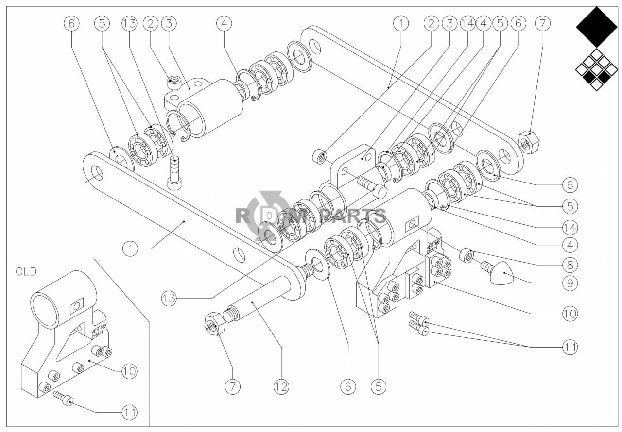 Replacement parts for VD7215 Penhouder