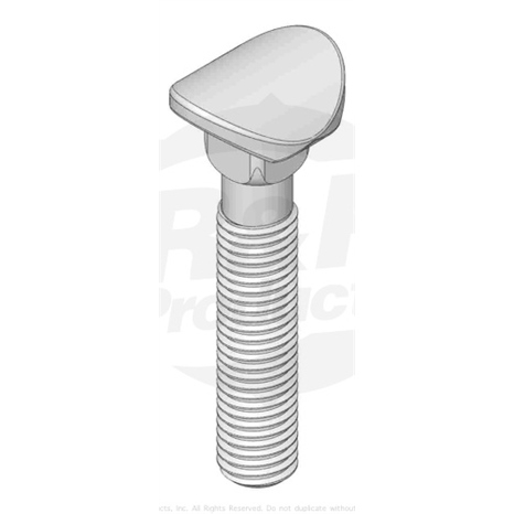 Bolt - contour plow bolt