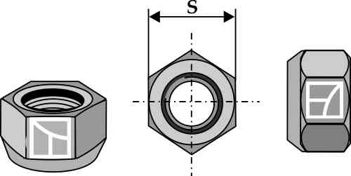 Cone-shaped nut