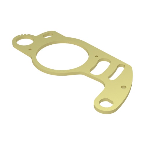 Bracket - groomer roller