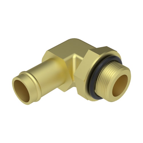 Hydraulic fitting - 90 deg