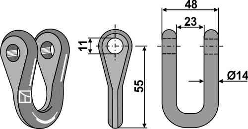 Schäkel 63-sma-71 Schäkel 63-sma-71