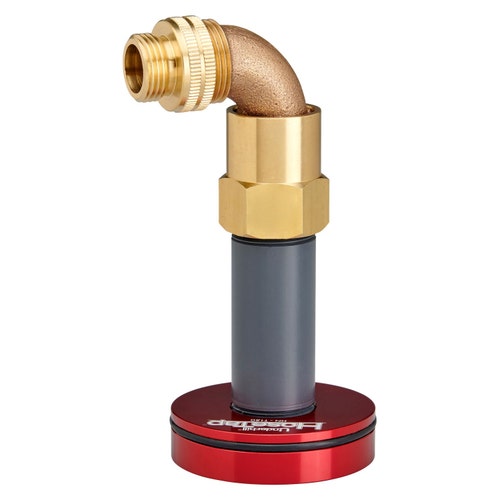 Grifo de manguera Underhill para toro - Aspersores de golf con entrada de 1-1/2in - adaptador hn-t150 con swivel de latón hs-101 y adaptador a-ba107fm 3/4in mht x 1in fht