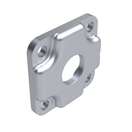 Cap - bearing housing v-cut