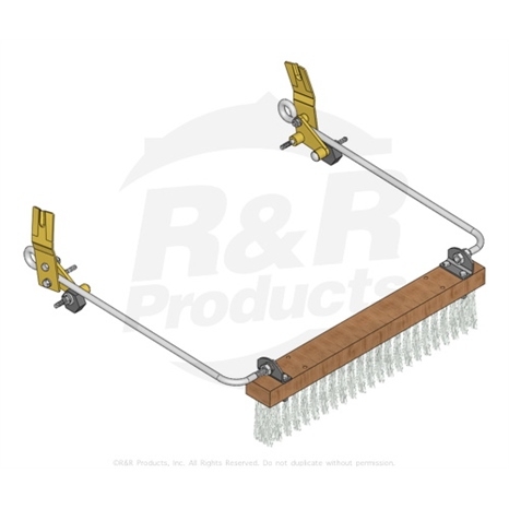 Push brush attachment - 22 in Push brush attachment - 22 in