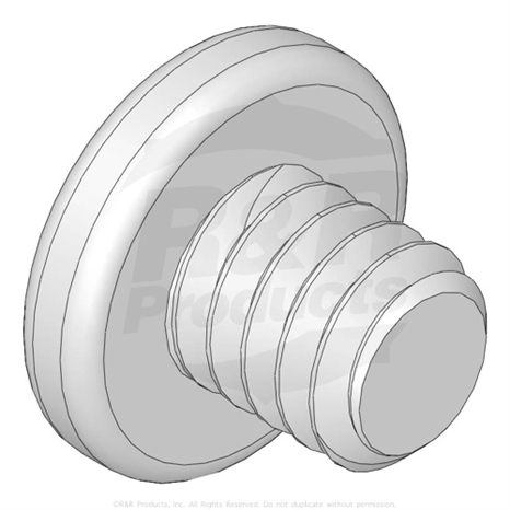 SCREW, 1/4-20 X 1/4 RD H