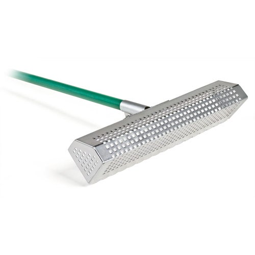 Ancinho para peneirar areia - furos de 1/4"