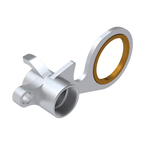 Lh support plate assy