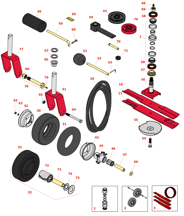 Toro Groundsmaster 3320 52in Rotary Deck Model 30555