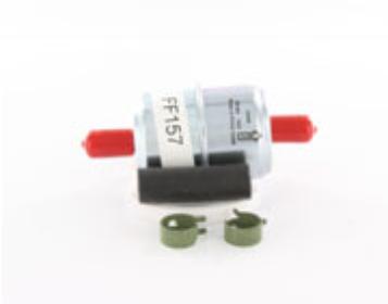 Fuel filter cartridge metal