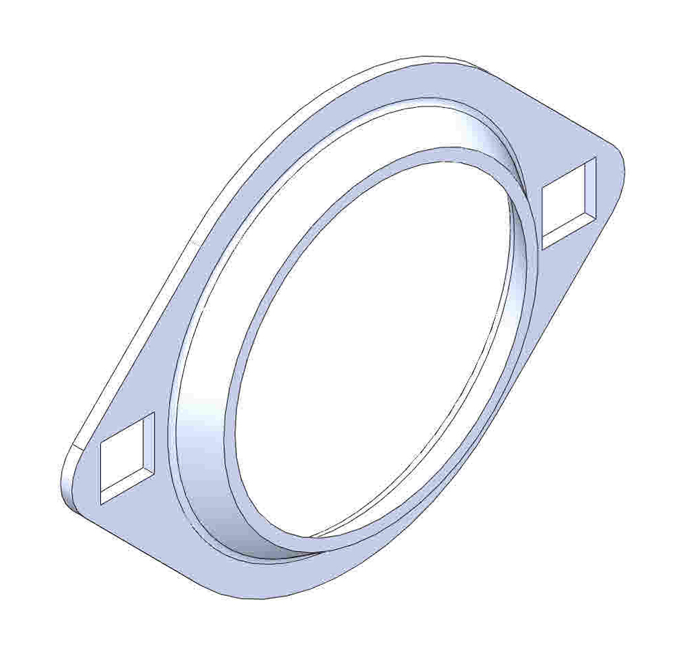 Housing - pressed steel bearing