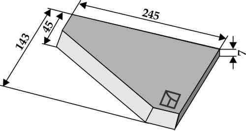 Hoekmes rechts