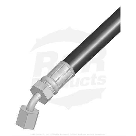 Hydraulic hose assy - rear pressure