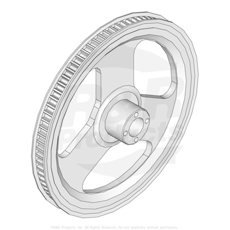 Pulley - 80 tooth